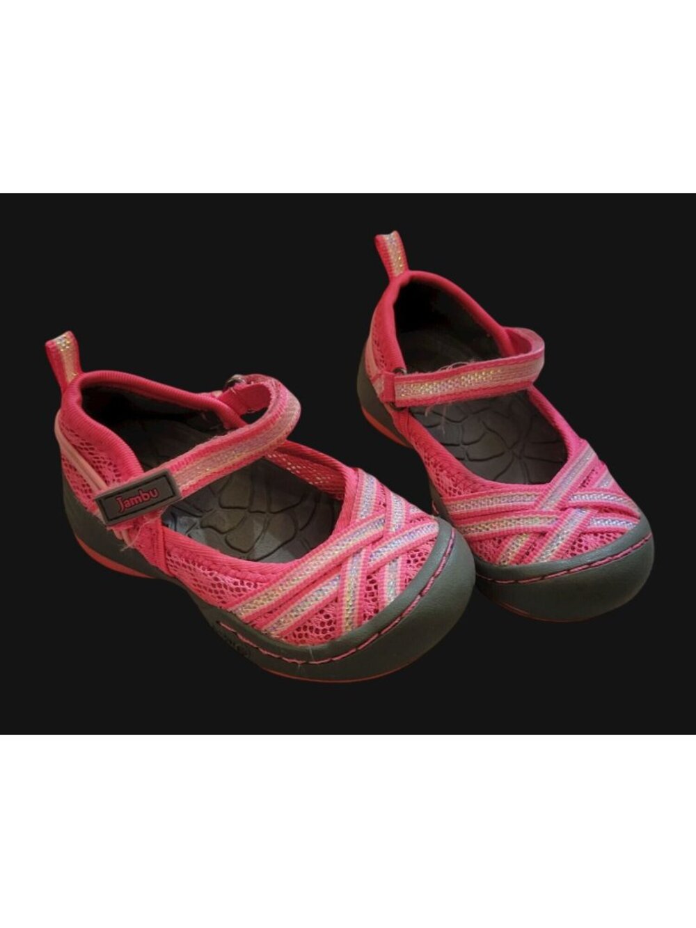 Jambu Sz 5 Infant / Baby Toddler Pink Summer Mary Jane Sneakers